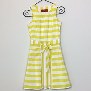 Dress by Next. Size 6 . Yellow and white